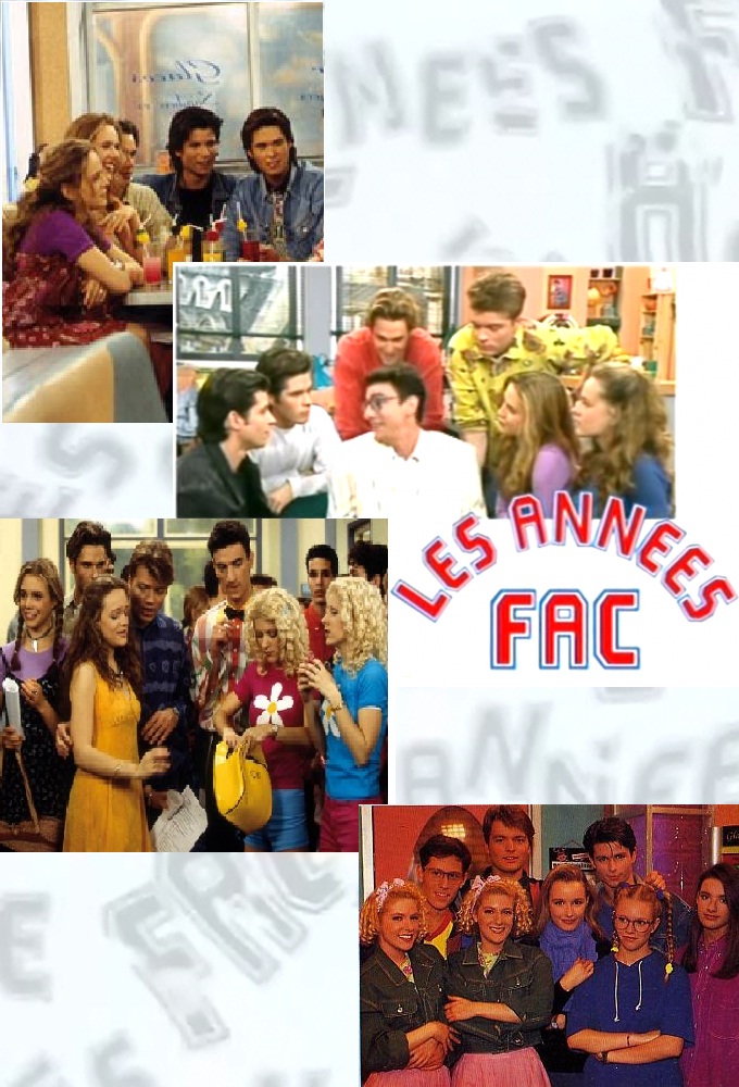 Poster de la serie Les années fac