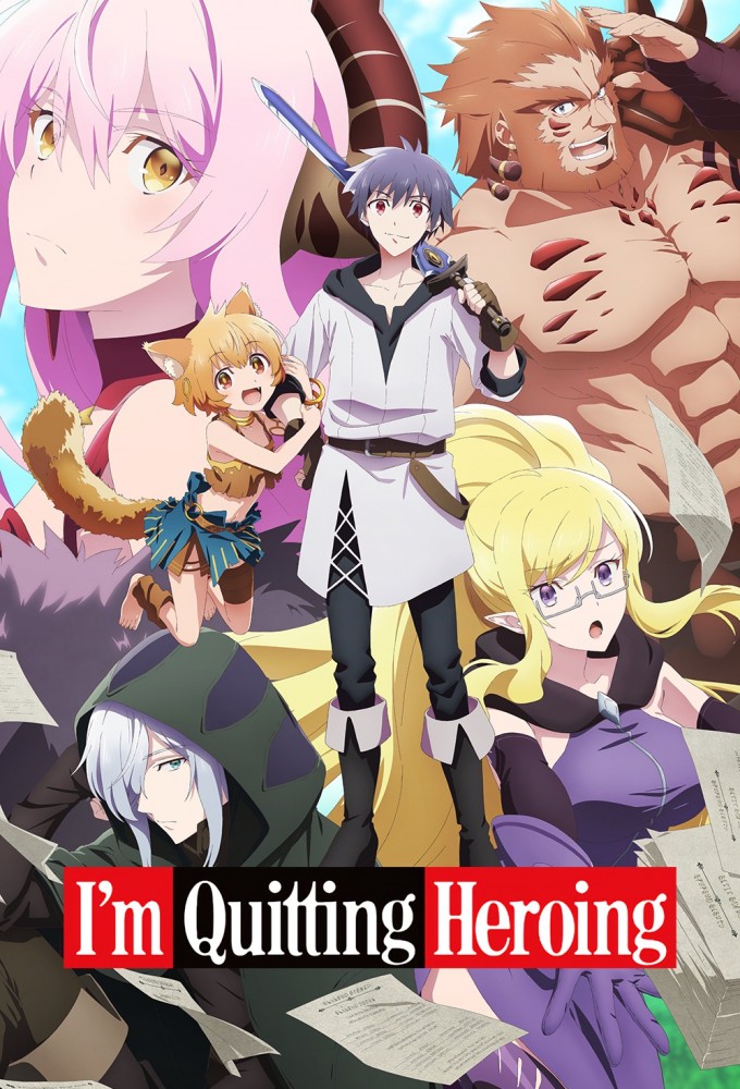 Poster de la serie I'm Quitting Heroing