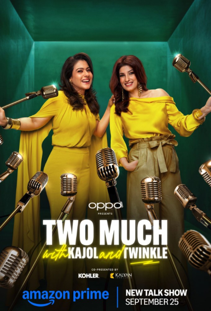 Poster de la serie Two Much with Kajol and Twinkle