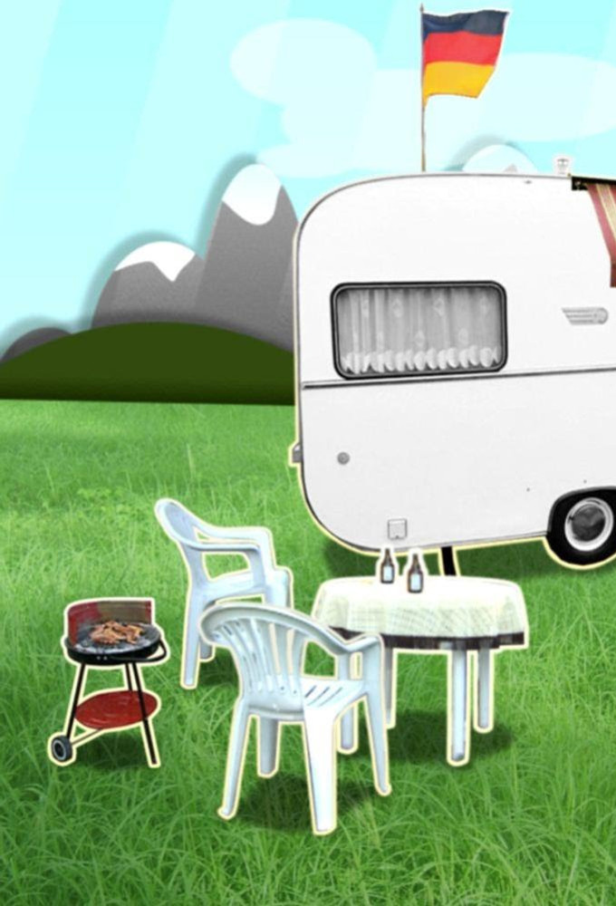 Poster de la serie Einmal Camping, immer Camping