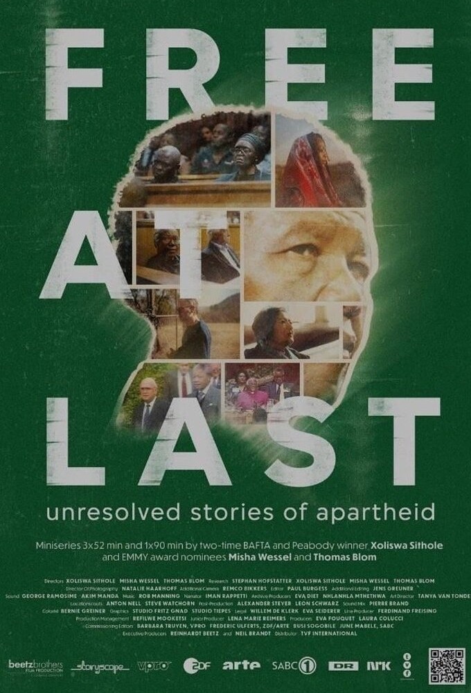 Poster de la serie Free at Last. Unresolved Stories of Apartheid