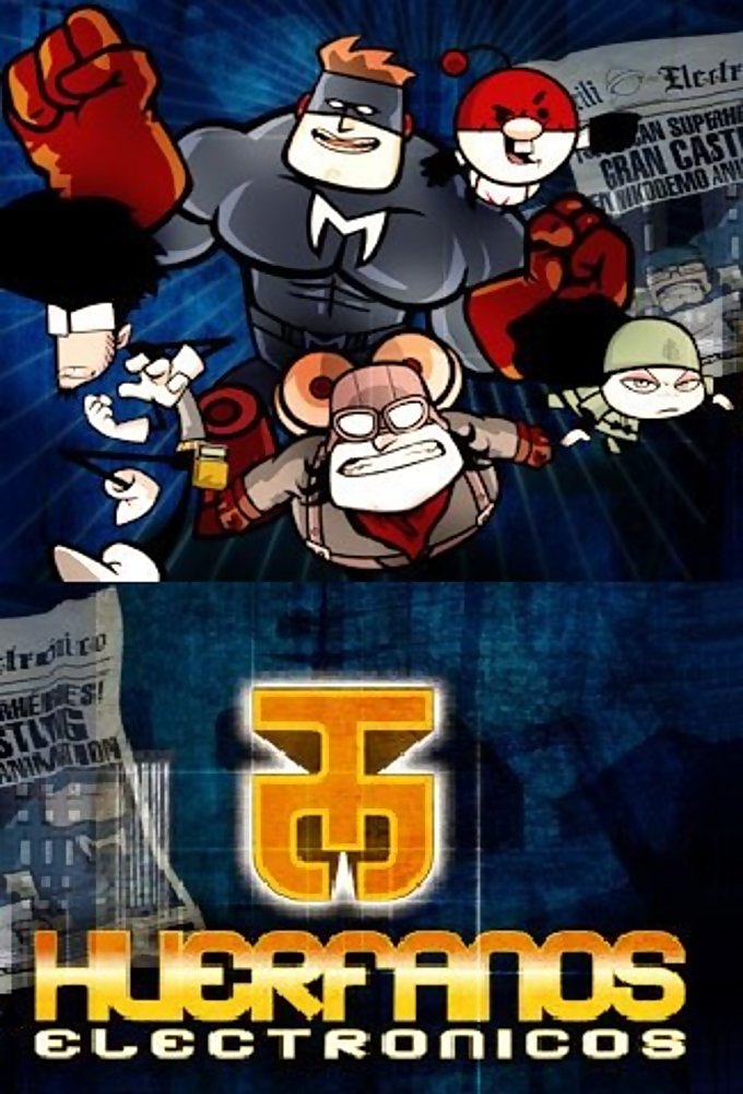 Poster de la serie Huerfanos Electronicos