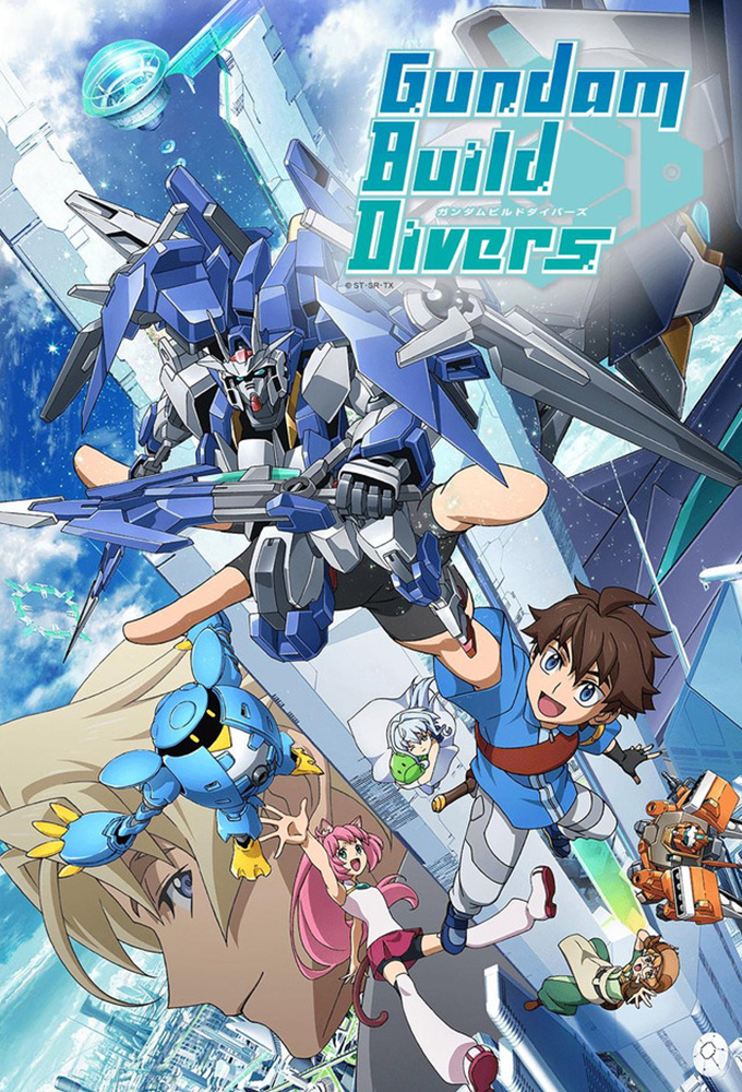 Poster de la serie Gundam Build Divers