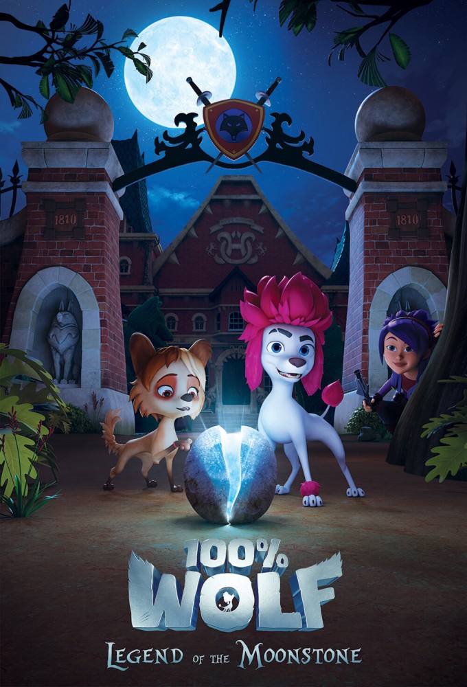 Poster de la serie 100% loup : La légende de la pierre de lune