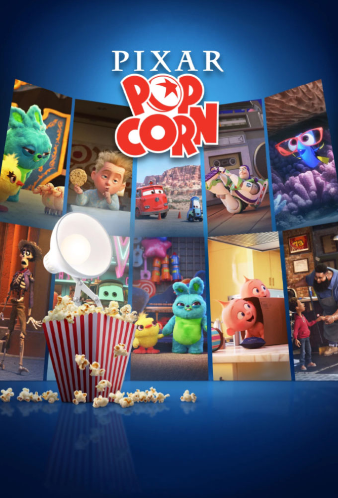 Poster de la serie Pixar Popcorn