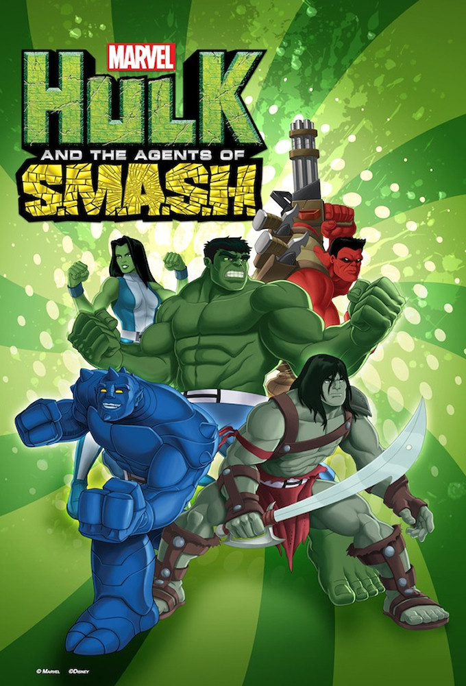 Poster de la serie Hulk y los agentes de S.M.A.S.H.