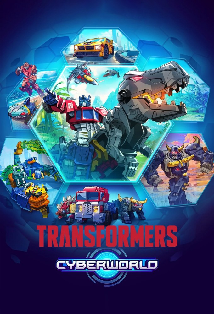 Poster de la serie Transformers: CYBERWORLD