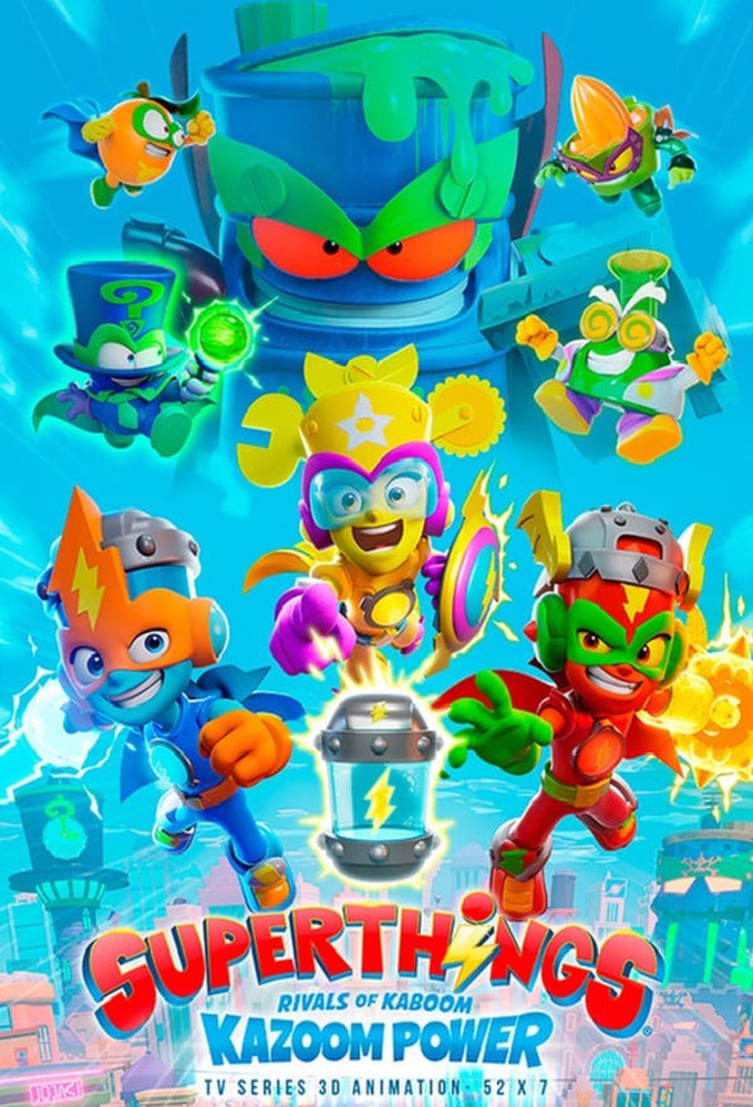 Poster de la serie Superthings Rivals of Kaboom, Kazoom Power