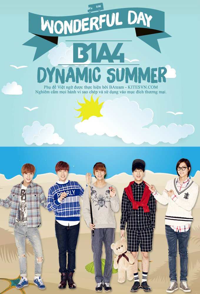 Poster de la serie B1A4 One Fine Day