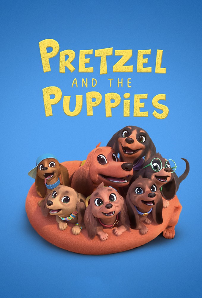 Poster de la serie Bretzel et les bébés chiens