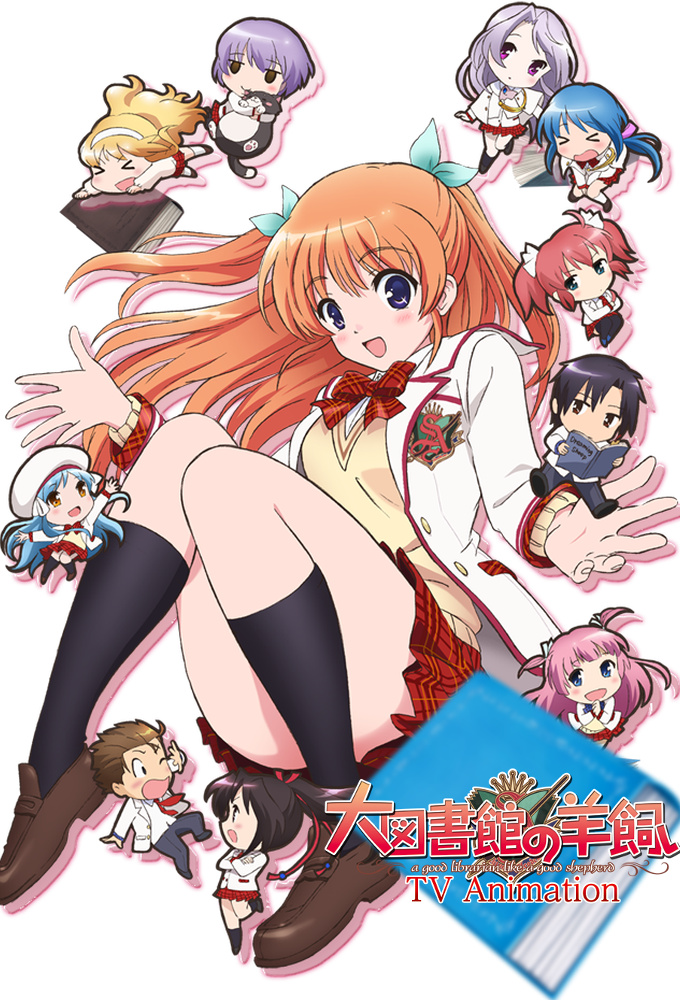 Poster de la serie Daitoshokan no Hitsujikai