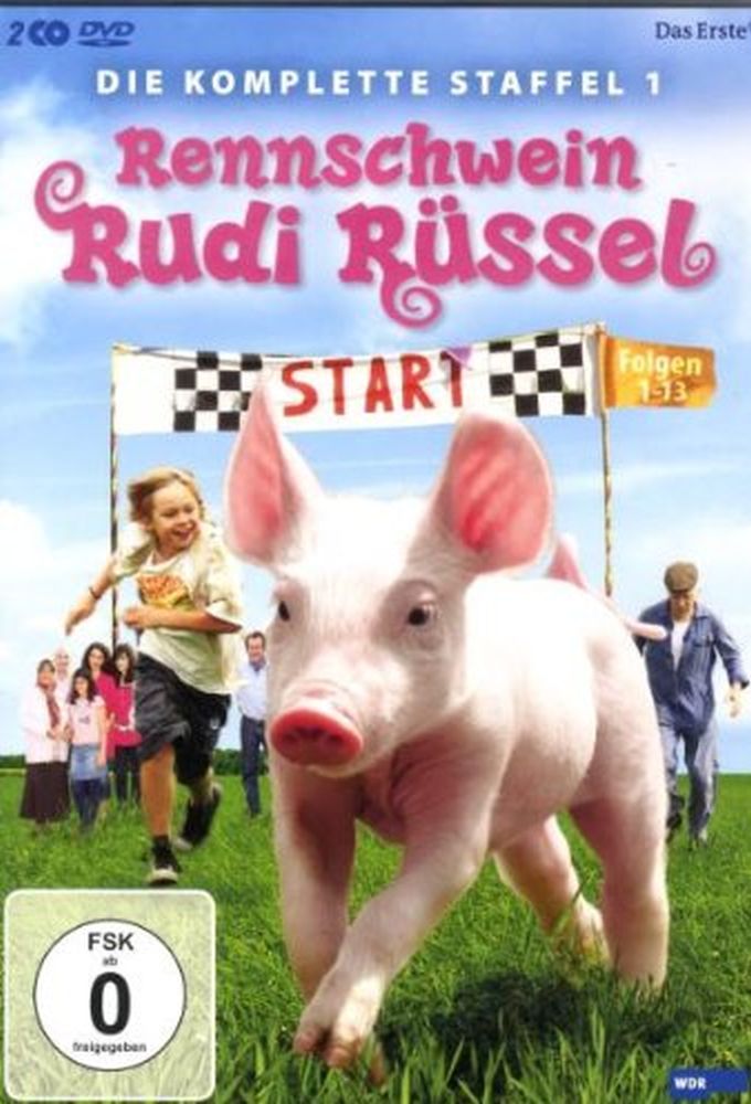 Poster de la serie Rennschwein Rudi Rüssel