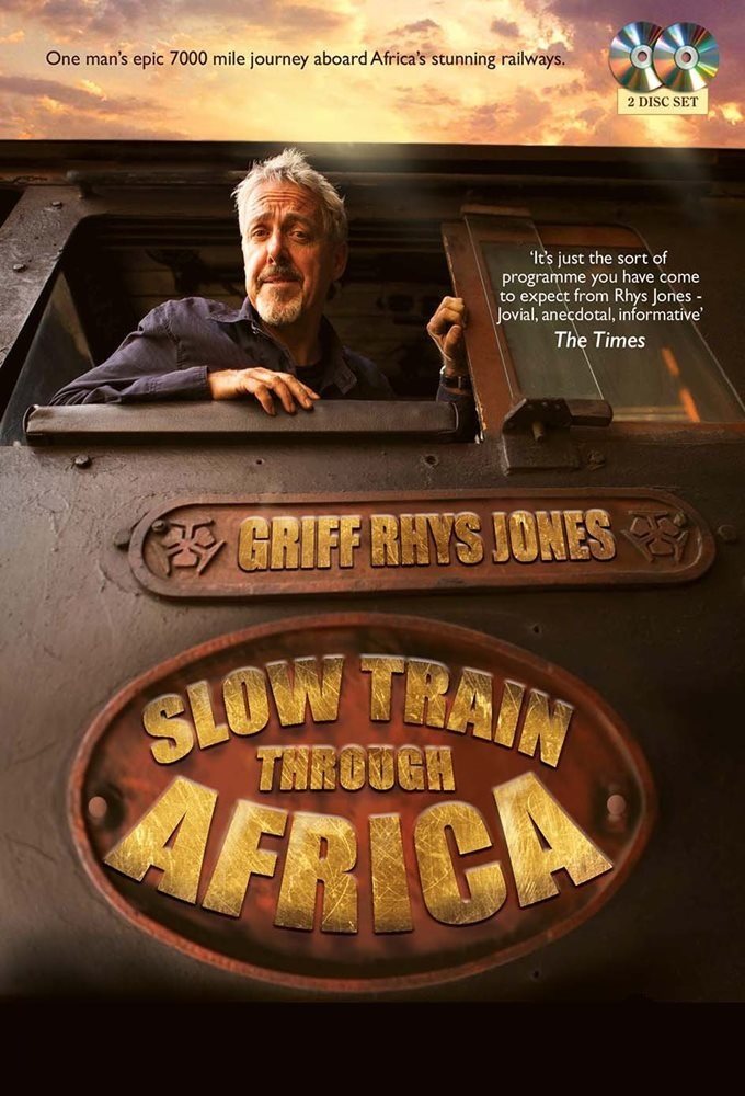 Poster de la serie L'Afrique en train avec Griff Rhys Jones