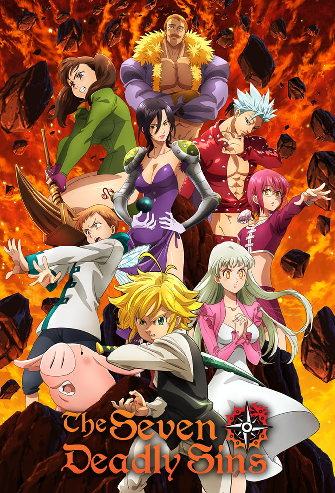 Watch The Seven Deadly Sins tv series streaming online 