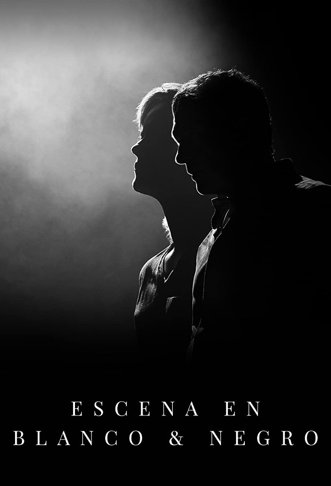 Poster de la serie Escena en blanco y negro