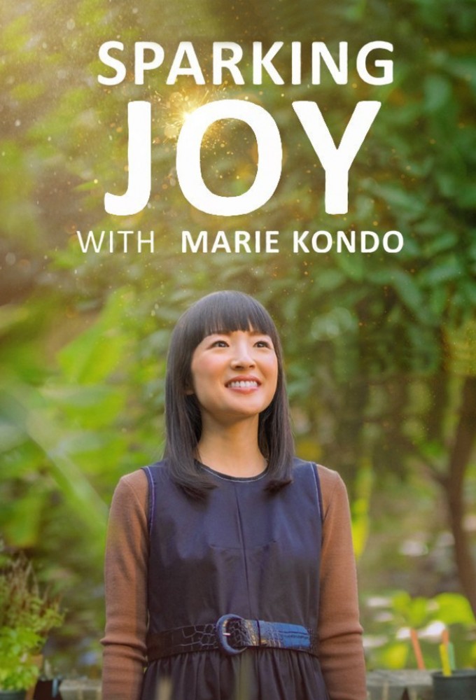 Poster de la serie L'Étincelle du bonheur avec Marie Kondo