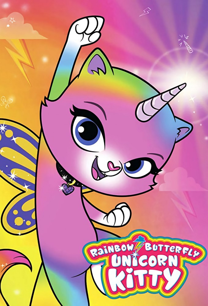 Poster de la serie Rainbow Butterfly Unicorn Kitty