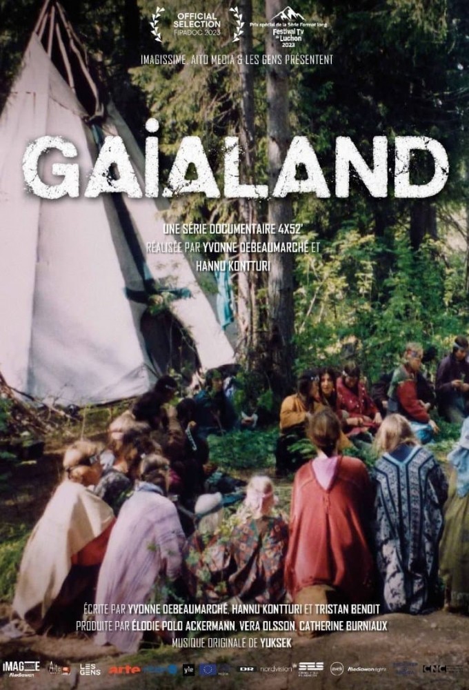 Poster de la serie La tribu et le gourou - Gaïaland