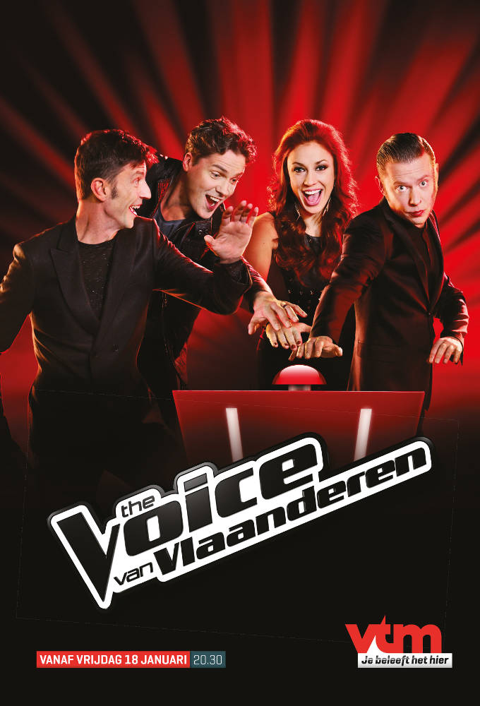 Poster de la serie The Voice van Vlaanderen