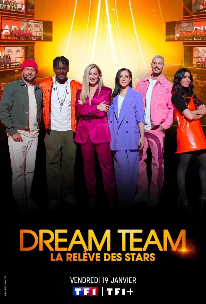 Poster de la serie Dream Team, la relève des stars