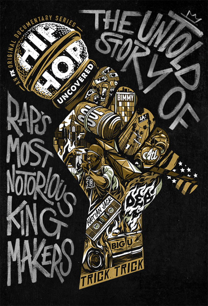 Poster de la serie Hip Hop Uncovered