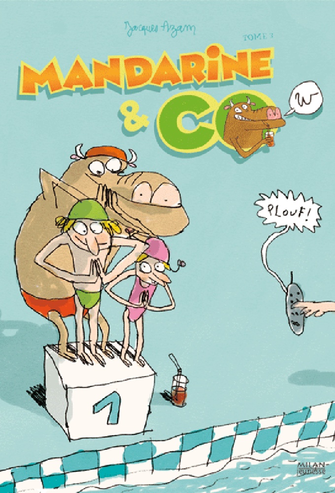 Poster de la serie Mandarine & Cow