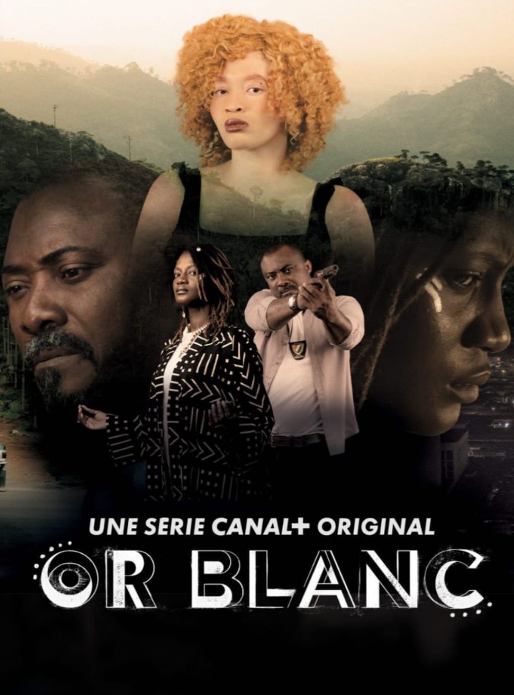 Poster de la serie Or blanc