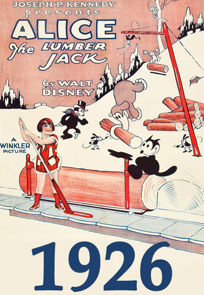 Disney, les courts-métrages d'animation saison 1926