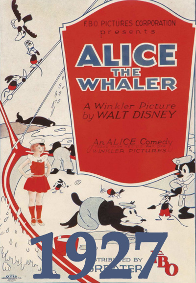 Disney, les courts-métrages d'animation saison 1927
