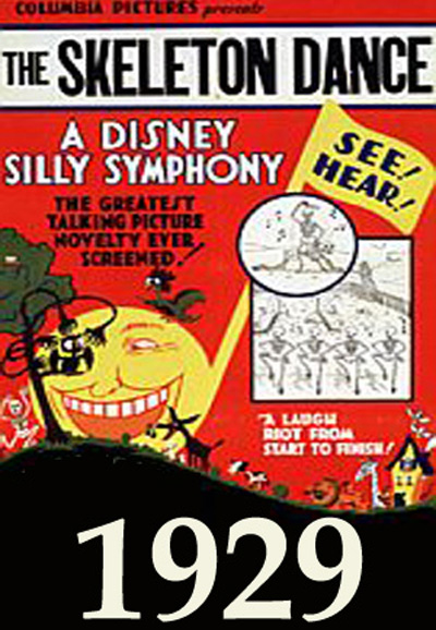 Disney, les courts-métrages d'animation saison 1929