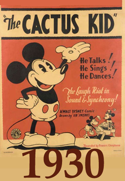 Disney, les courts-métrages d'animation saison 1930