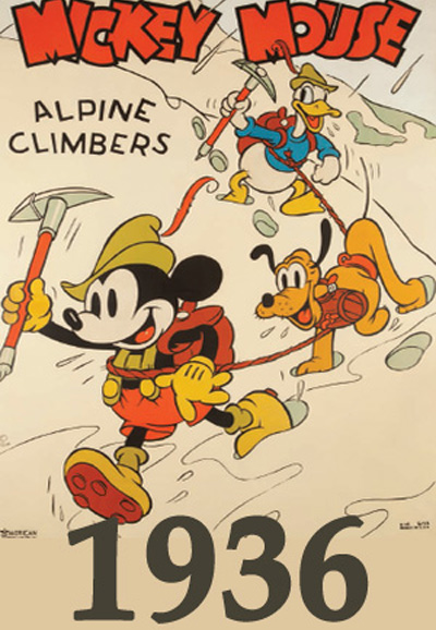 Disney, les courts-métrages d'animation saison 1936