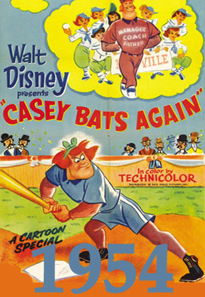 Disney, les courts-métrages d'animation saison 1954