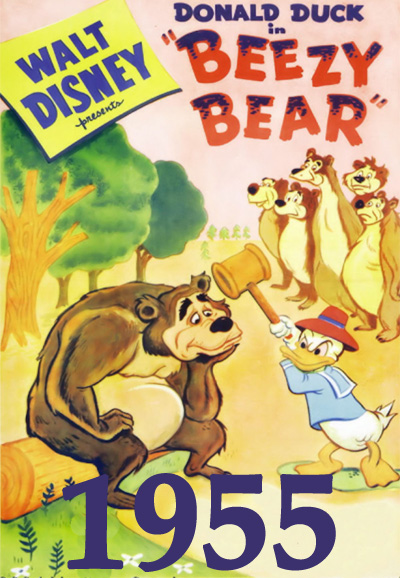 Disney, les courts-métrages d'animation saison 1955