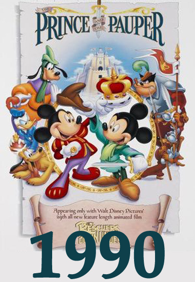 Disney, les courts-métrages d'animation saison 1990