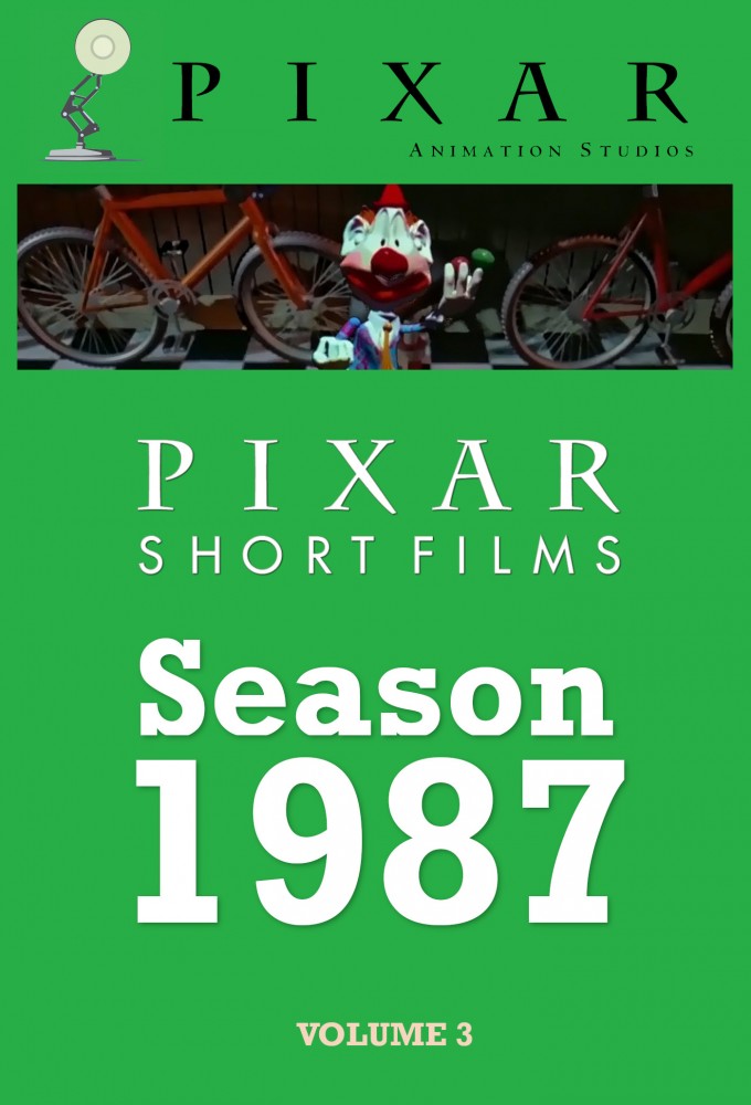 La collection des courts-métrages Pixar saison 1987