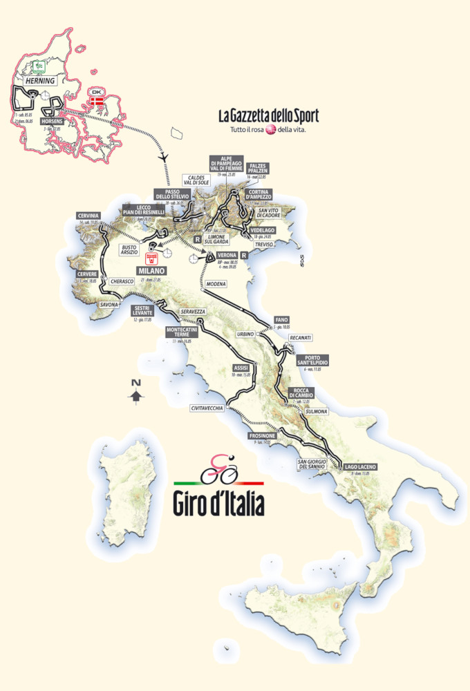 Giro d'Italia saison 2012