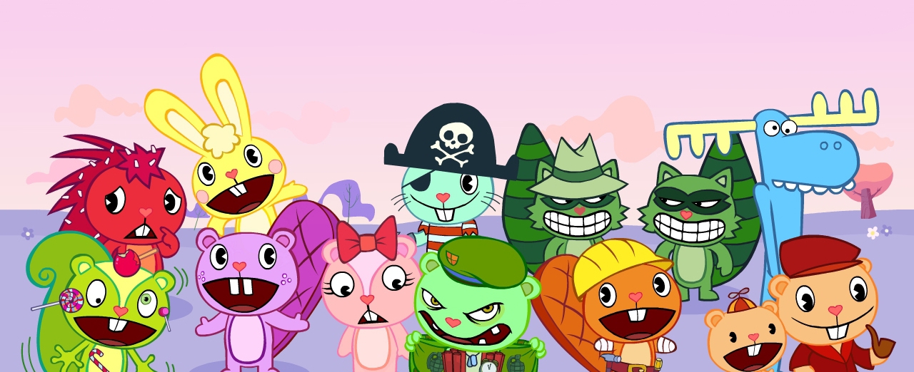 Coleção Digital Happy Tree Friends Todos Episódios Completo Dublado